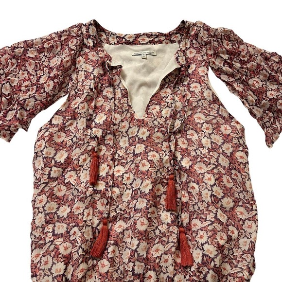 Rebecca Minkoff Pebble Dress in Floral Poppy Print Pink Purple Small - Picture 4 of 8